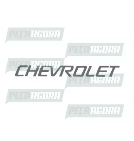 FAIXA LATERAL 1 LINHA EMBLEMA CHEVROLET S10 - GRAFITE (418547)