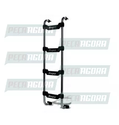 ESCADA TRASEIRA PRETA PARA SCANIA 112/113/MERCEDES BENZ 1935/1941 BICUDO/CARA CH