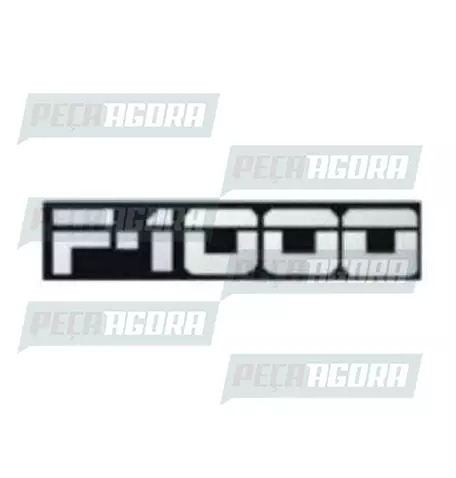 PAR EMBLEMA RESINADO ESPECIAL FORD''F1000'' (101108)
