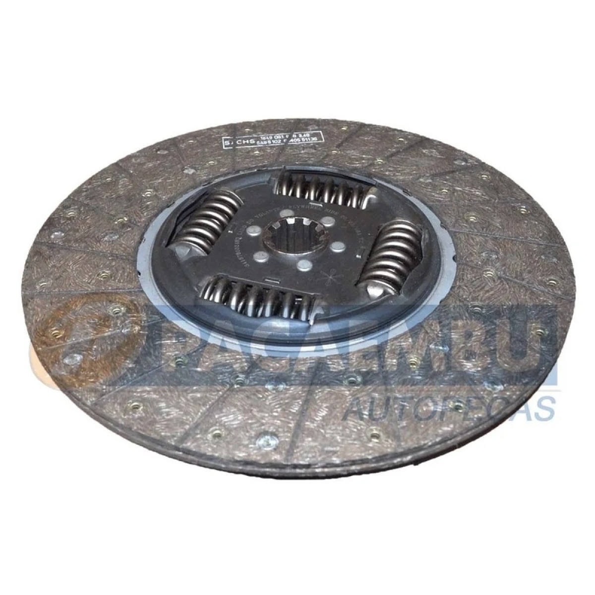 DISCO EMBREAGEM C/PRE AMORTECIMENTO USE VW - MICROONIBUS 8140/8150/9150OD/MWM 4.