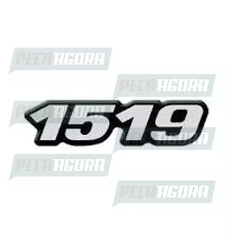 PAR EMBLEMA RESINADO ESPECIAL MERCEDES BENZ''1519'' (101082)