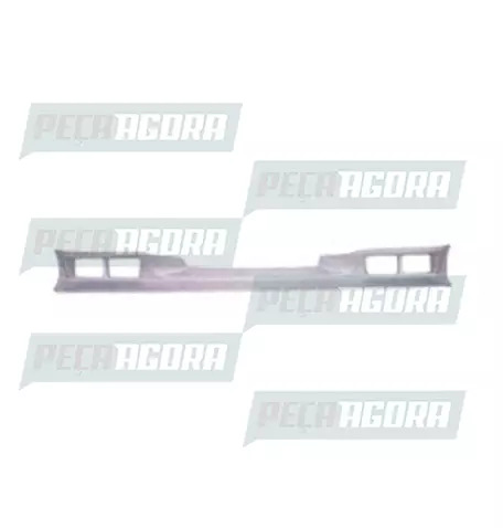 SPOILER MERCEDES BENZ 1618 BICUDO 04 FAROIS COM CORTE COM BIGODE PRATA (279103)