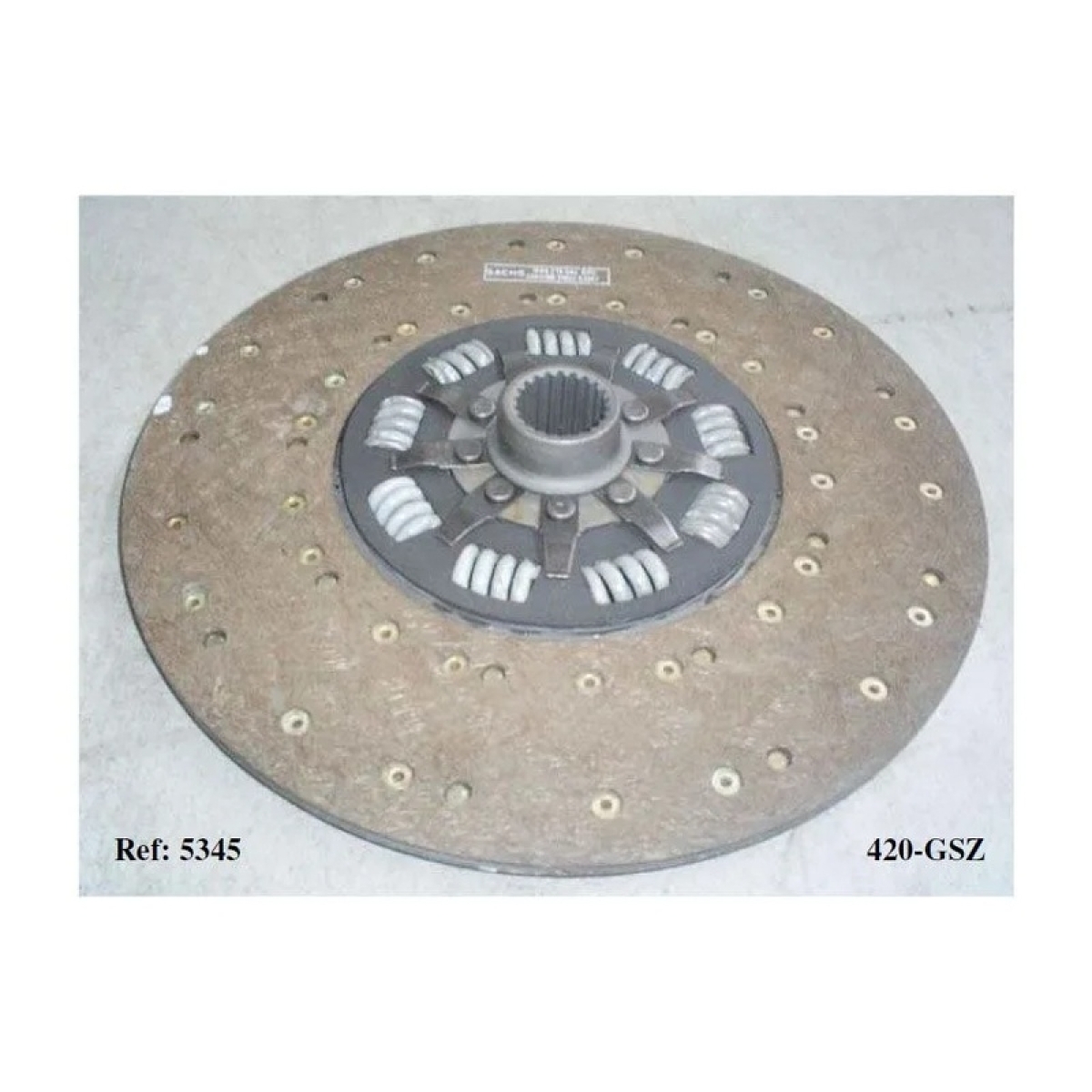 DISCO EMBREAGEM 420MM/22E BR116/S/K/F/L/R/T112/113 G/GR770/776/777/870/871 (5255