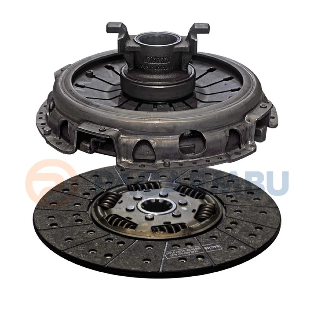 KIT EMBREAGEM 350MM REMAN DISCO 5564 PLATO 1548 FORD 1217 - 2000 ATe 2002 1317E 