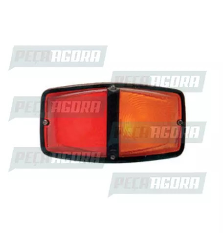 LANTERNA TRASEIRA CANOA NOVA GRANDE - BICOLOR (240293)