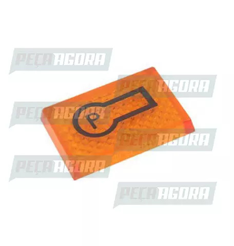 LENTE PAINEL NOVO PARADA DE ONIBUS AMARELA (248056)