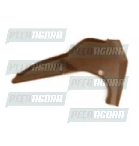 REVESTIMENTO LATERAL PEDAL MERCEDES BENZ 1618 BICUDO 1 FURO MARROM ESQUERDO CICL