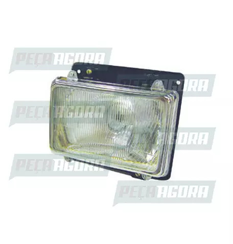FAROL MERCEDES BENZ 1114 CARA PRETA ALTO ARO CROMADO FORT LUZ (242147)