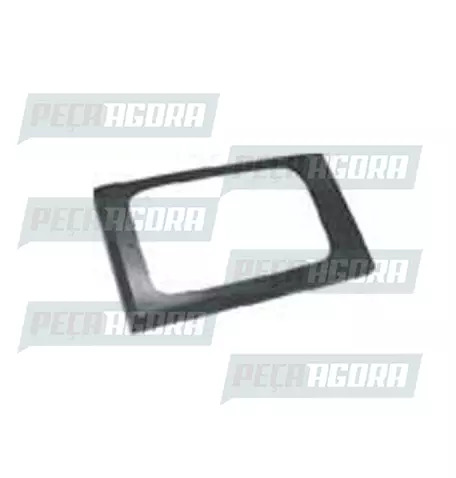 MOLDURA FAROL PARA SCANIA 112/113 PRETA  (537036.)