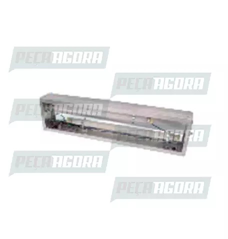 LUMINOSO EXTERNO ALUMINIO CABINE 90 CMS.P/LAMPADA FLUORESCENTE 24V (419644)