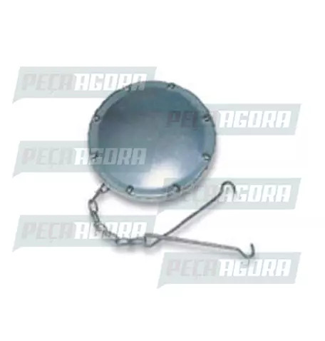 TAMPA TANQUE FERRO VOLKSWAGEN/GM CAMINHAO TODOS COM CORRENTE M83 (213088)