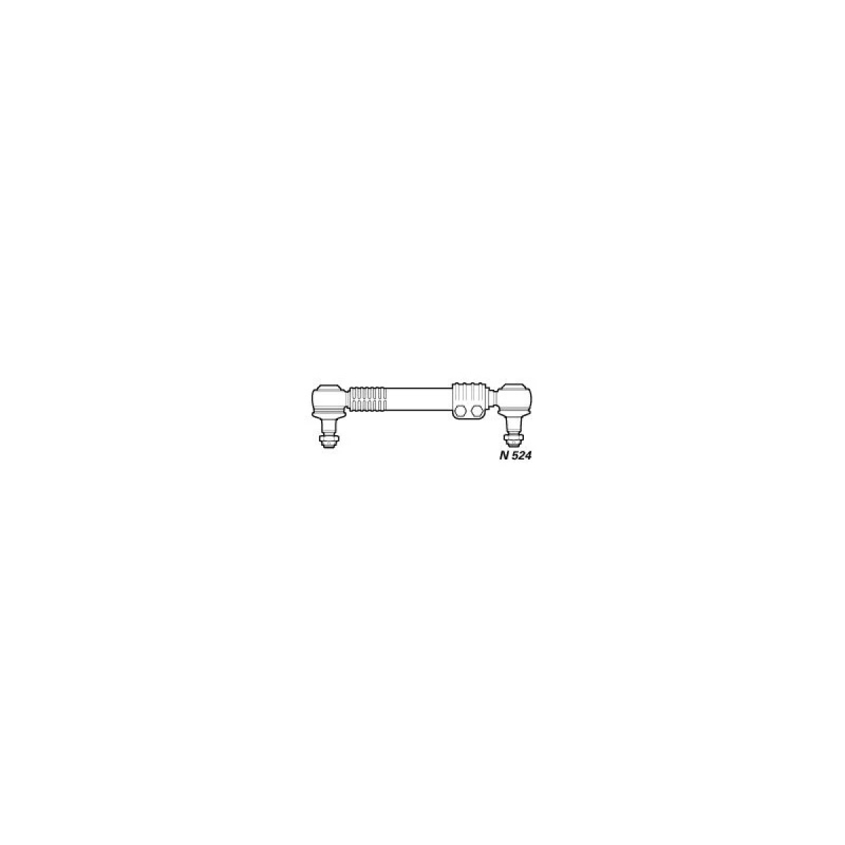 BARRA DIRECAO CENTRAL RETA DIANT 580MM LP1113/LPO344/1113 (DIRECAO/FREIO HIDRAUL