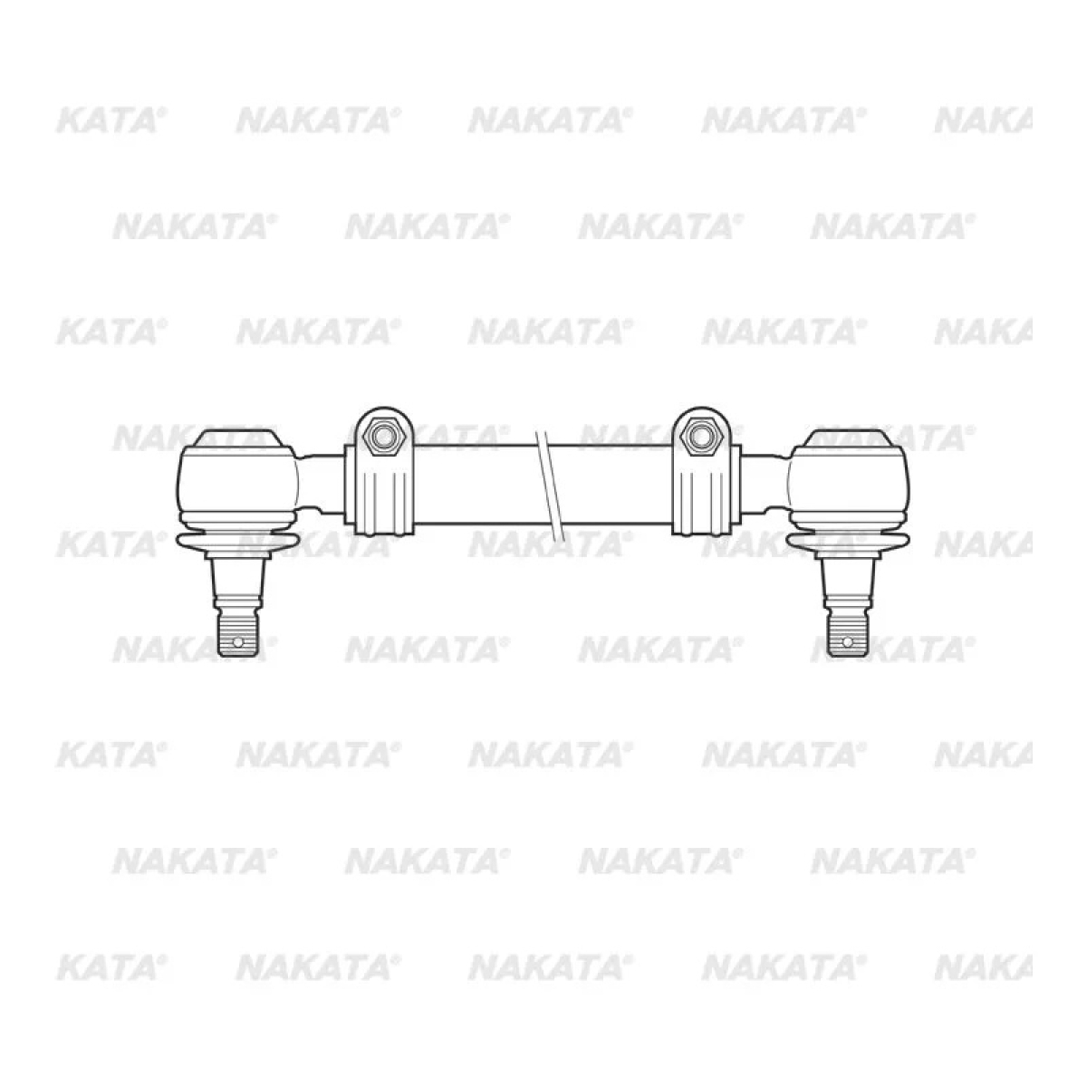 BARRA LIGACAO 1743MM SCANIA T 124 LA 360 DSC 12 02 12 L 24V SOHV L6 1999/2005 SC
