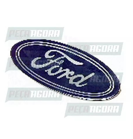 EMBLEMA RESINADO ESPECIAL LOGO ''FORD'' PEQUENO P/GRADE 1000/4000 (101094)