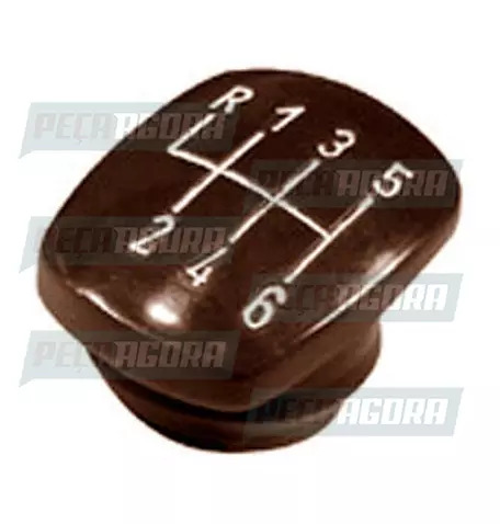 TAMPINHA BOLA CAMBIO PUNHO 06 MARCHAS MARROM RE CIMA (3862687657.)