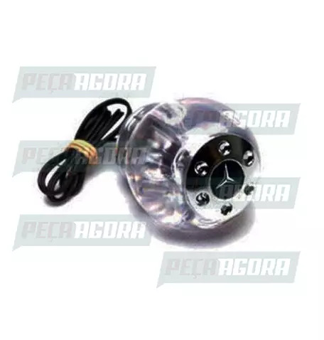 BOLA CAMBIO -SPORT REDONDA CRISTAL COM LUZ (027036)