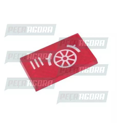LENTE PAINEL ANTIGO RESERVATORIO PRESSAO VERMELHA (248020)