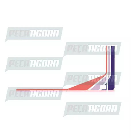 FAIXA LATERAL 1 ANO MERCEDES BENZ 96 LILAS (417892)