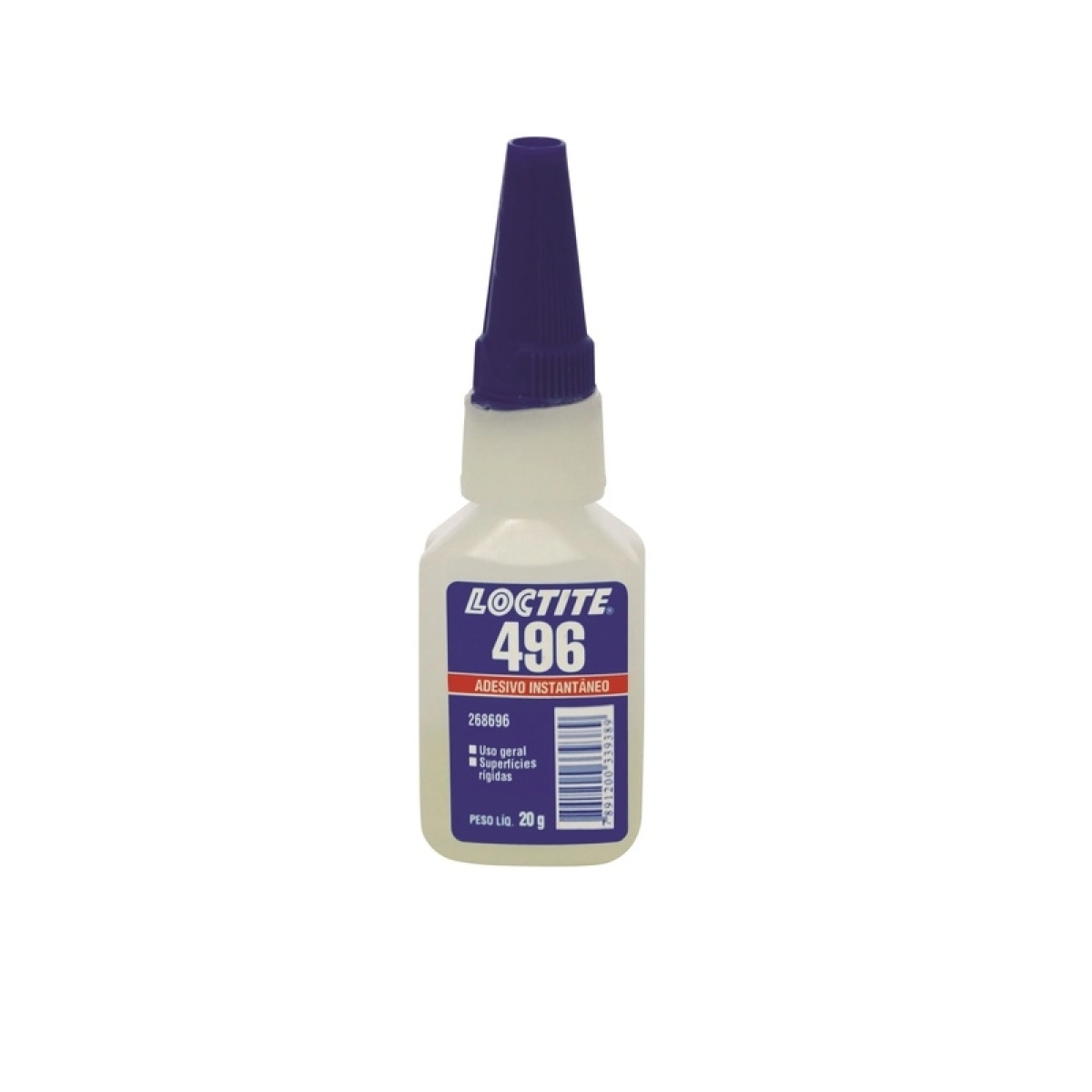 ADESIVO INSTANTANEO 496 USO GERAL 20GRS UNIVERSAL (49620G-268696)