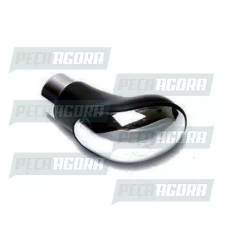 BOLA CAMBIO -SPORT CACHIMBO PRETA/CROMADO SEM LUZ (027037)