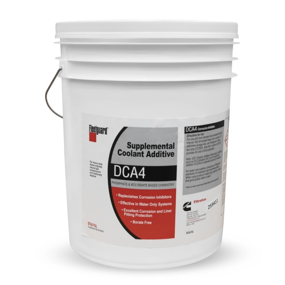ADITIVO RADIADOR DCA4 20L MAN/VW-FORD (APC052774B0-DCA75L)