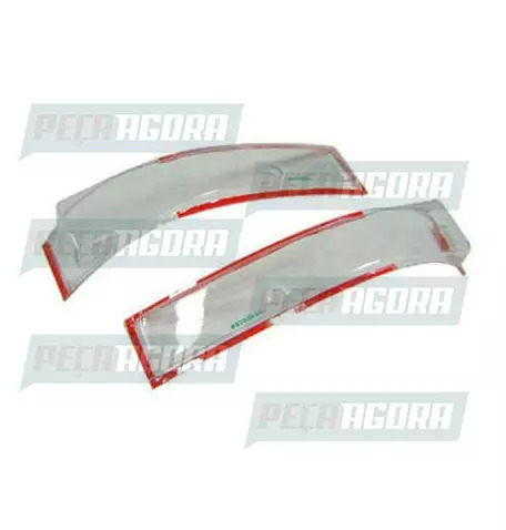 PAR PROTETOR ACRILICO SETA VOLVO FH12 ATE 2003 (303006)