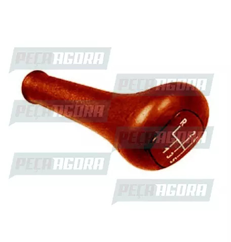 BOLA CAMBIO MERCEDES BENZ 1618 BICUDO PUNHO MARROM MACIA 5 MARCHAS (027046)