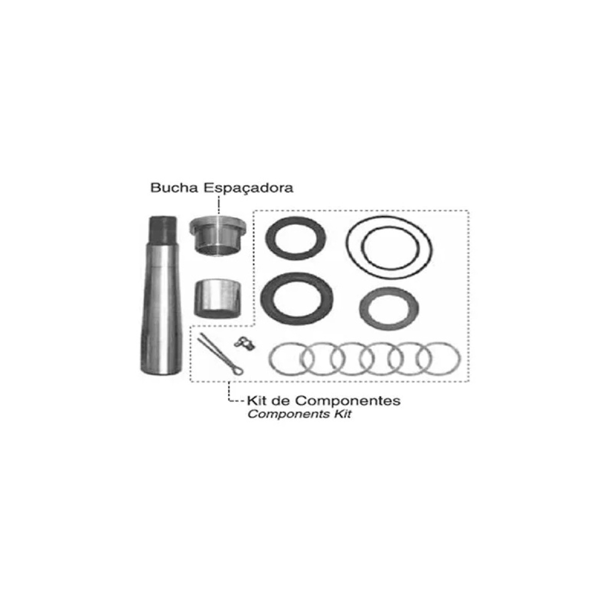 EMBUCHAMENTO MANGA EIXO 45 MM VOLVO N/NL10/12/B58/B10M (6889629-VO07002)