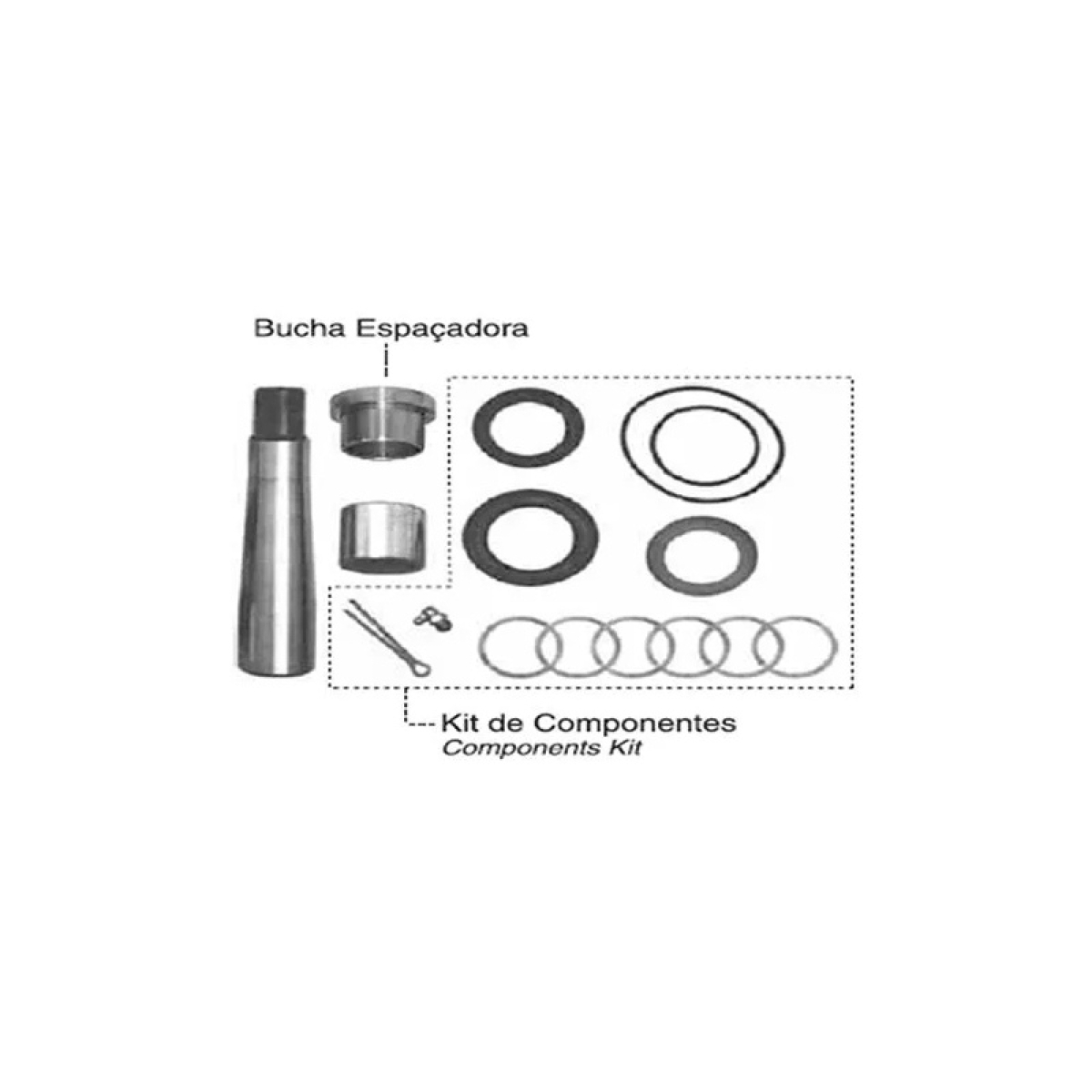 EMBUCHAMENTO MANGA EIXO 48 MM VOLVO H/HL10/B58/B10M (6889606-VO07001)