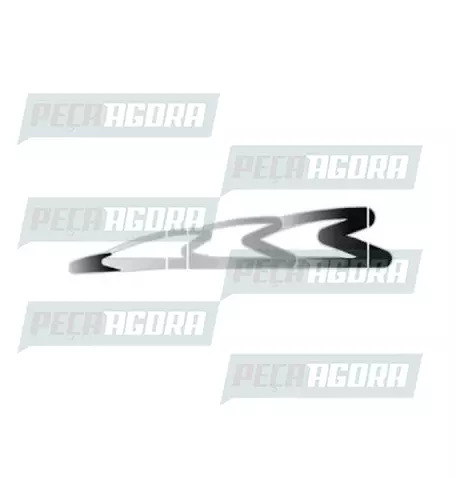 FAIXA LATERAL 3 ANOS MERCEDES BENZ 98 GRAFITE  COM  PRATA (418922)