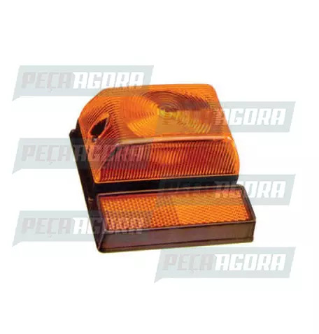 LANTERNA LATERAL BAU/CARRETA COM REFLETOR AF 341* (240260)