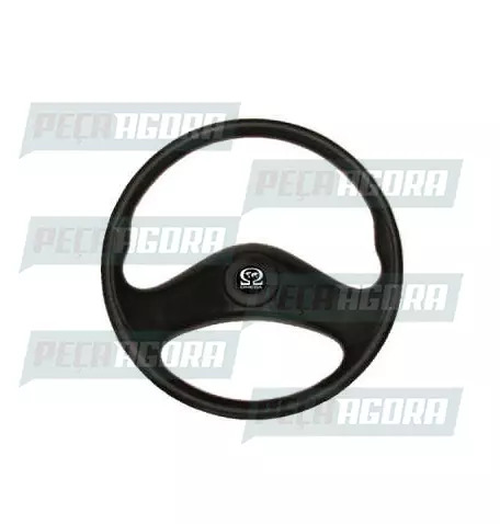 VOLANTE 450MM SPORT MERCEDES-BENZ 1618 BICUDO HPN PRETO (MB2110141/PRETO)