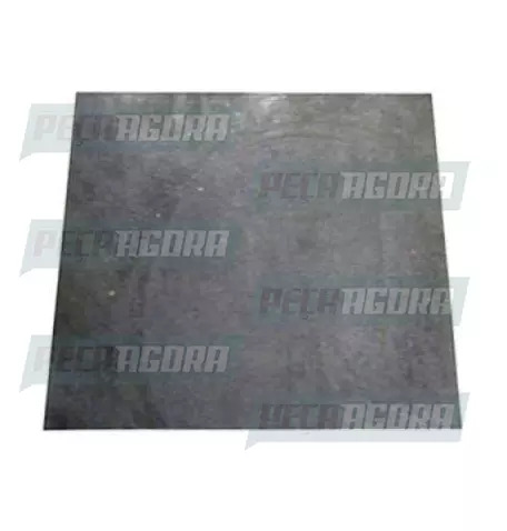 PARABARRO BORRACHA PURA PRETO 50X80  (009162)