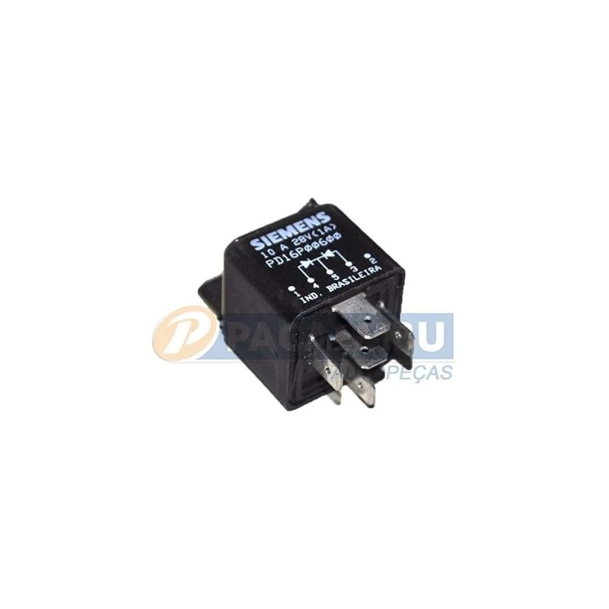 CAIXA PORTA DIODO 10/28V 5P - 1A ONIBUS OH1420 (6885408050-D22006)