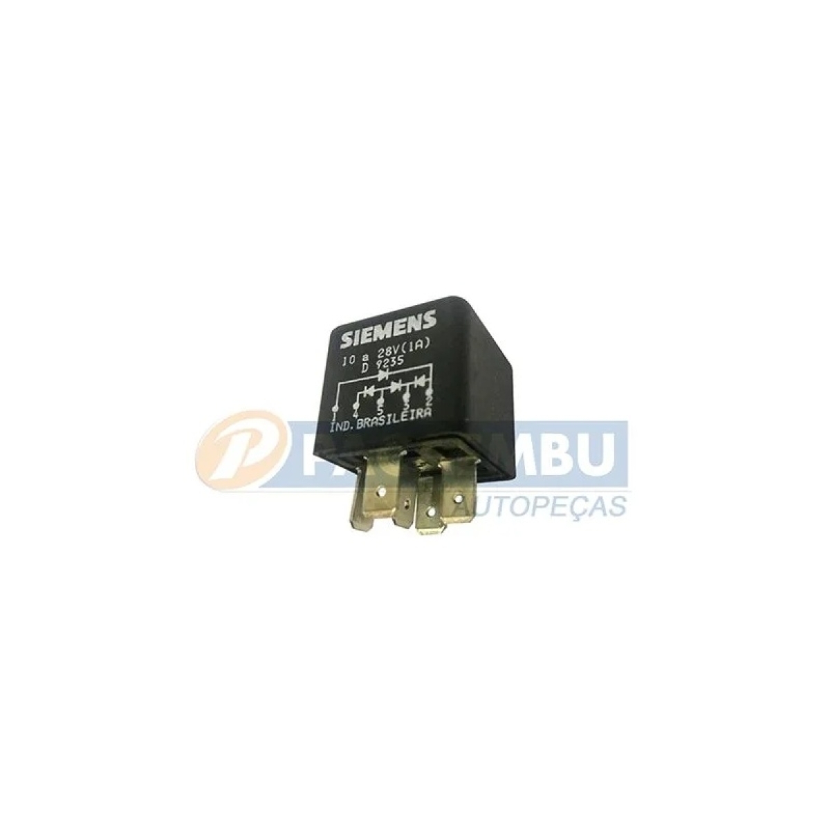CAIXA PORTA DIODOS 12/24V MBB TODOS CAMINHOES (6885407650-D09235)