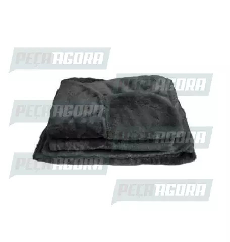 CAPA PELUCIA CHINIL CAMA GMC 15.190 PRETA (352115)