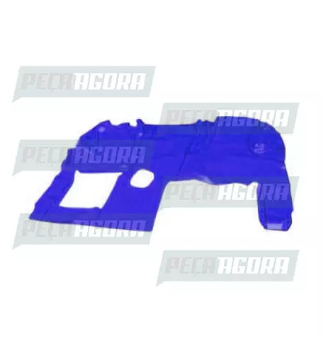 TAPETE VINIL MERCEDES-BENZ 1620 BICUDO 2000 COM COMPLEMENTO - AZUL (419922)