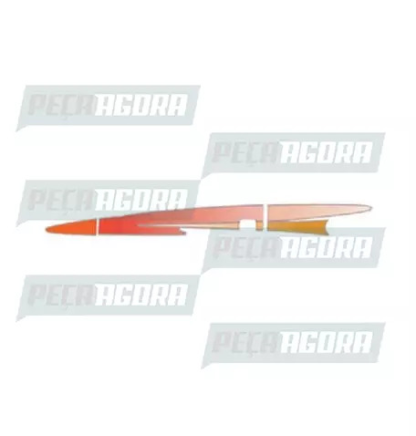 FAIXA LATERAL 1 LINHA MB 1634 / 2004 - VERMELHO (418359)