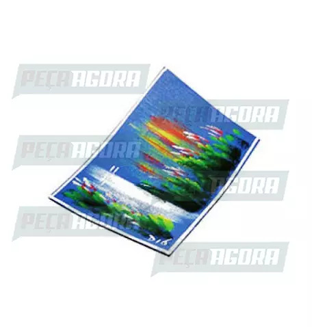 PARABARRO BORRACHA PURA PINTADO 30X50  (009065)