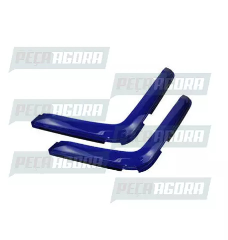 PAR PAR CALHA CHUVA PARA SCANIA 114/124 2003 ... MEDIA AZUL ORIGINAL (420511)