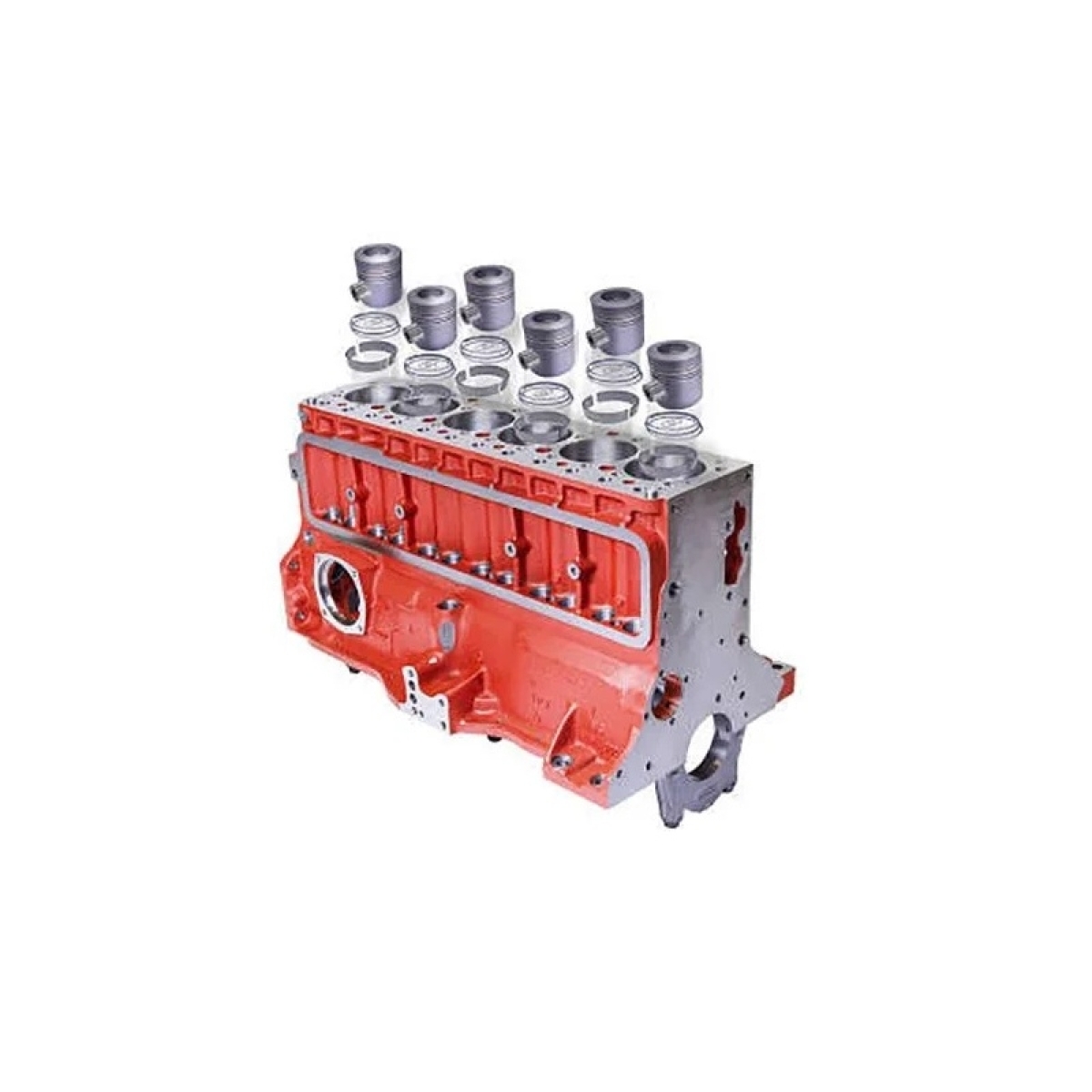 BLOCO MOTOR C/PISTAO+ANEL COMPR FECHADO M.BENZ 1620 OM366A/LA (SEM REBAIXO VALVU