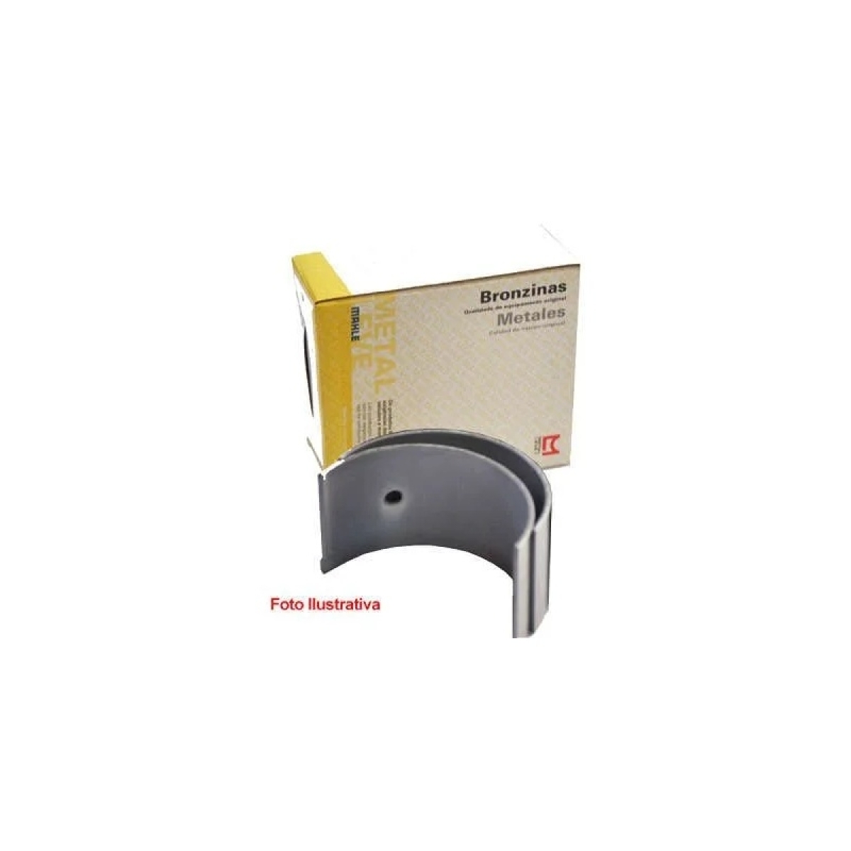 BRONZINA BIELA 1,00 MWM D229 4/6 CIL VW 6-90/7-90S/11130 (1 PEDACO POR BIELA) (9