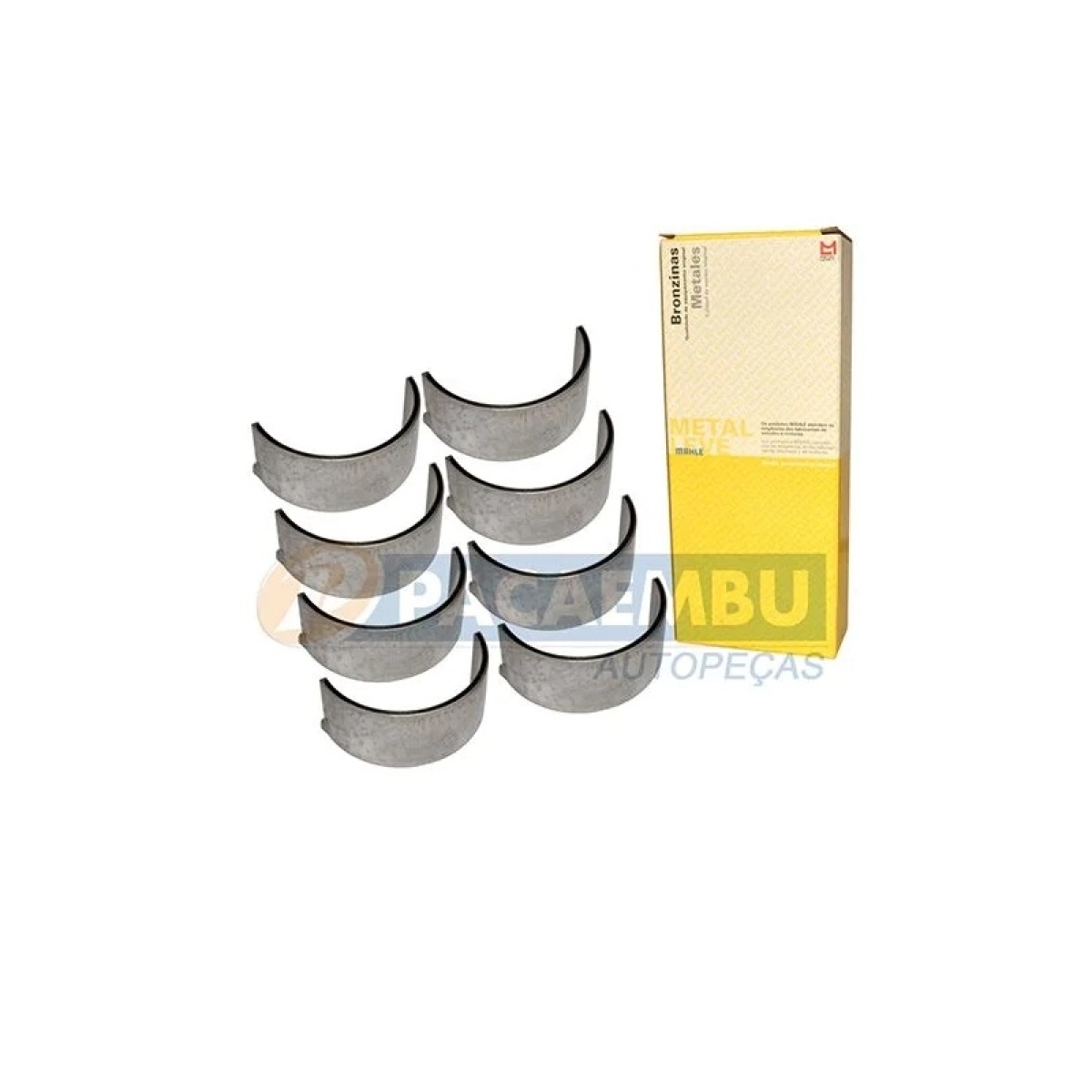 BRONZINA BIELA 1,00 OM364/A/OM314 (VEICULAR/INDUSTRIAL/AGRICOLA/MARITIMO) (BB236