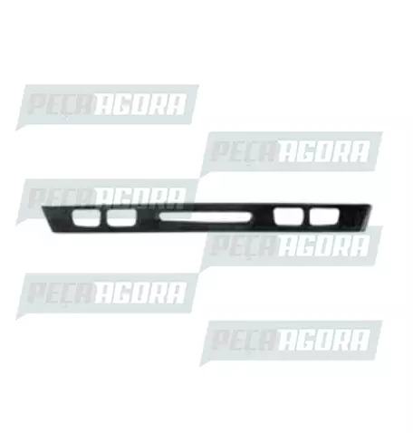 SPOILER MERCEDES BENZ 1525 04 FAROIS ABERTO PRETO (279097)