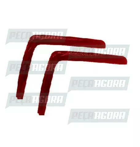 PAR PAR CALHA CHUVA FORD CARGO ''L'' AZUL ORIGINAL (420353)