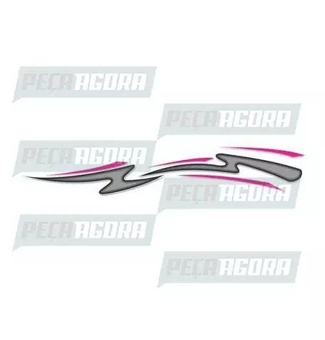 FAIXA LATERAL 1 LINHA ILUSION - PRATA (418076)