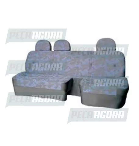 SOFA CAMA INTERICO VELUDO SAO GERALDO CHEVROLET D-60 (209023)