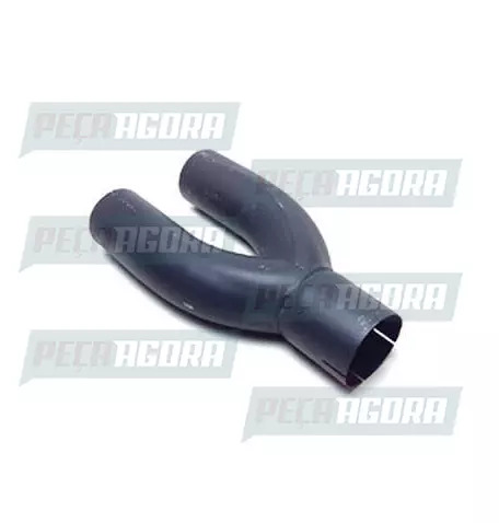 TUBO TERMINAL CURVO PINTADO 4,0''AD005 FABBOF DUPLO Y (228059)