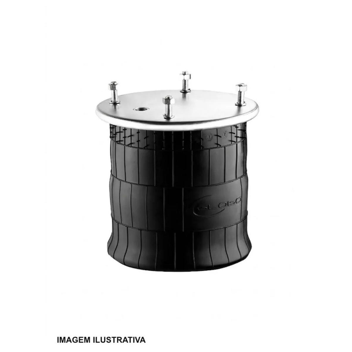 MOLA PNEUMATICA SUSPENSAO AR CARRETA RANDON (212100350-10025605)