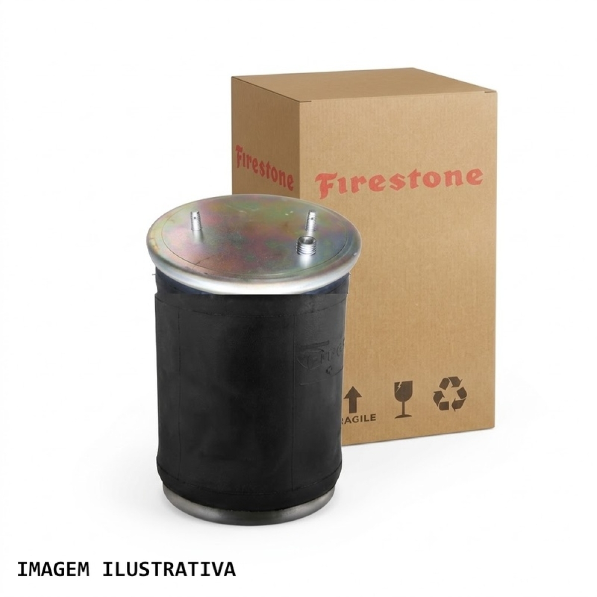 MOLA PNEUMATICA SUSPENSAO AR (1T15M9) CARRETAS E IMPLEMENTOS RODOVIARIOS RANDON/